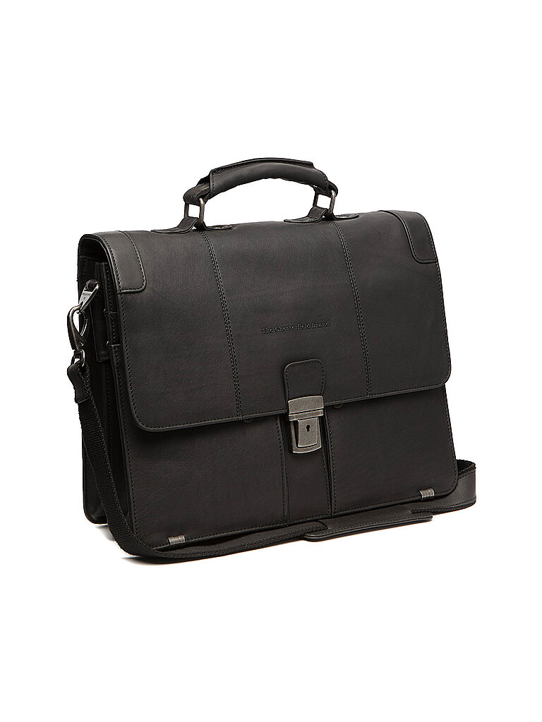 CHESTERFIELD Ledertasche - Aktentasche STUTTGART 14 schwarz