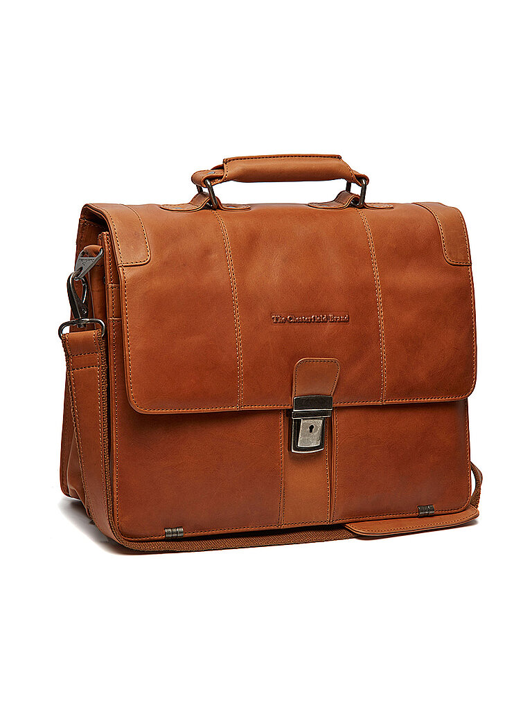 CHESTERFIELD Ledertasche - Aktentasche STUTTGART 14 camel