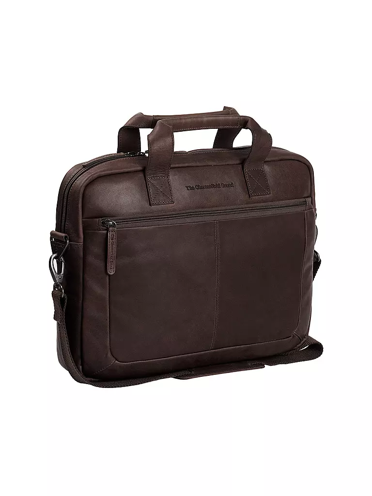 CHESTERFIELD | Ledertasche - Laptoptasche CALVI | braun