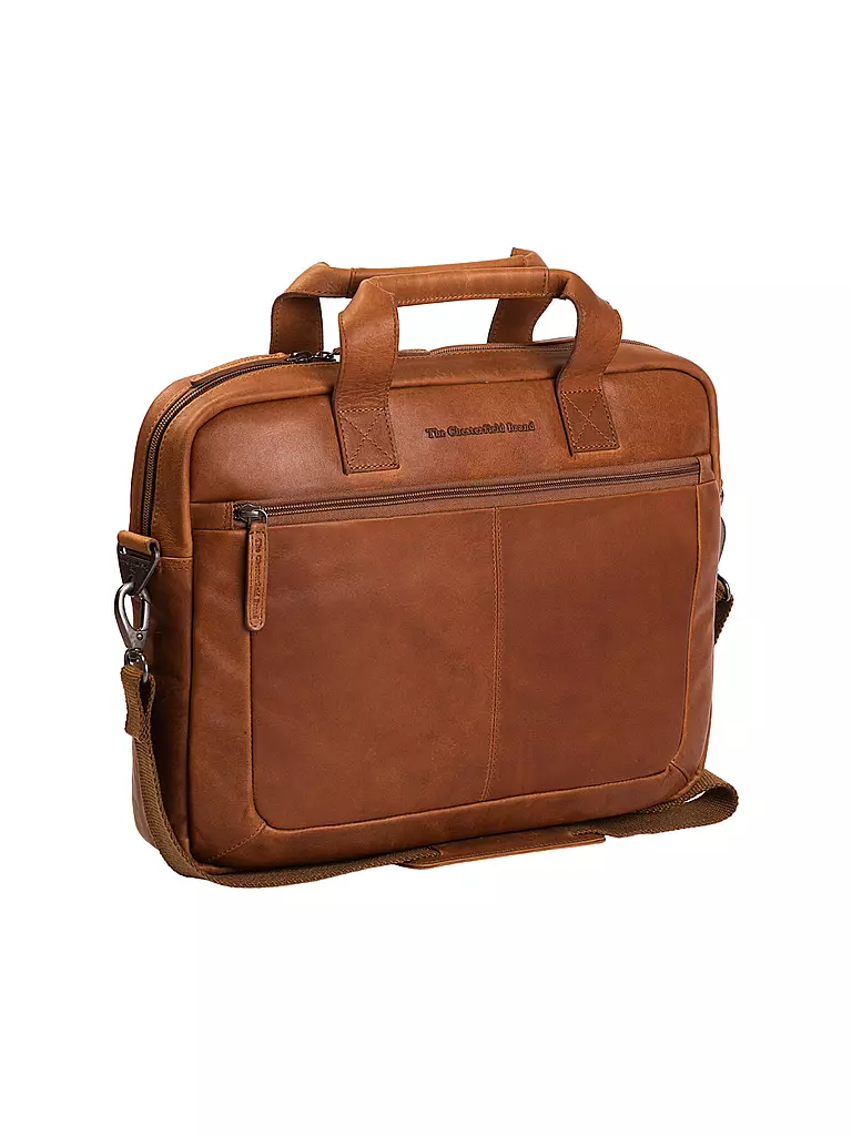 CHESTERFIELD | Ledertasche - Laptoptasche CALVI | camel