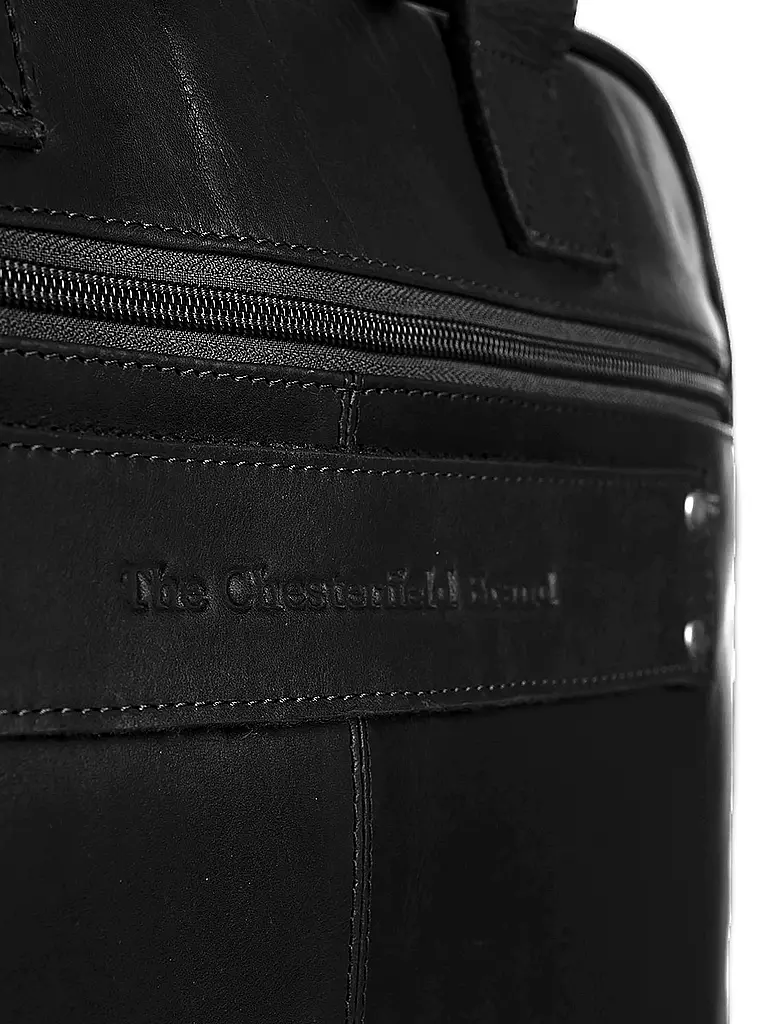 CHESTERFIELD | Ledertasche - Laptoptasche CALVI | schwarz