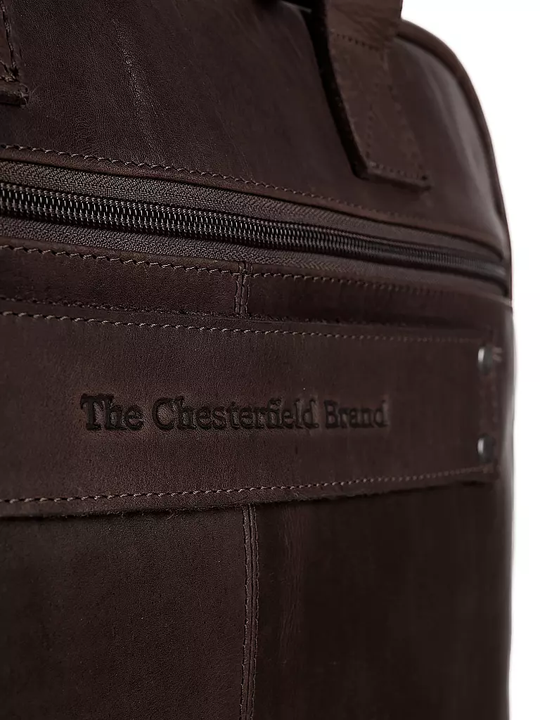 CHESTERFIELD | Ledertasche - Laptoptasche CALVI | camel
