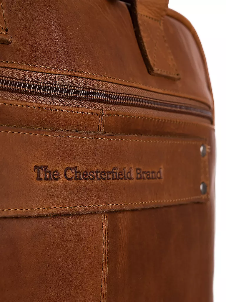 CHESTERFIELD | Ledertasche - Laptoptasche CALVI | camel