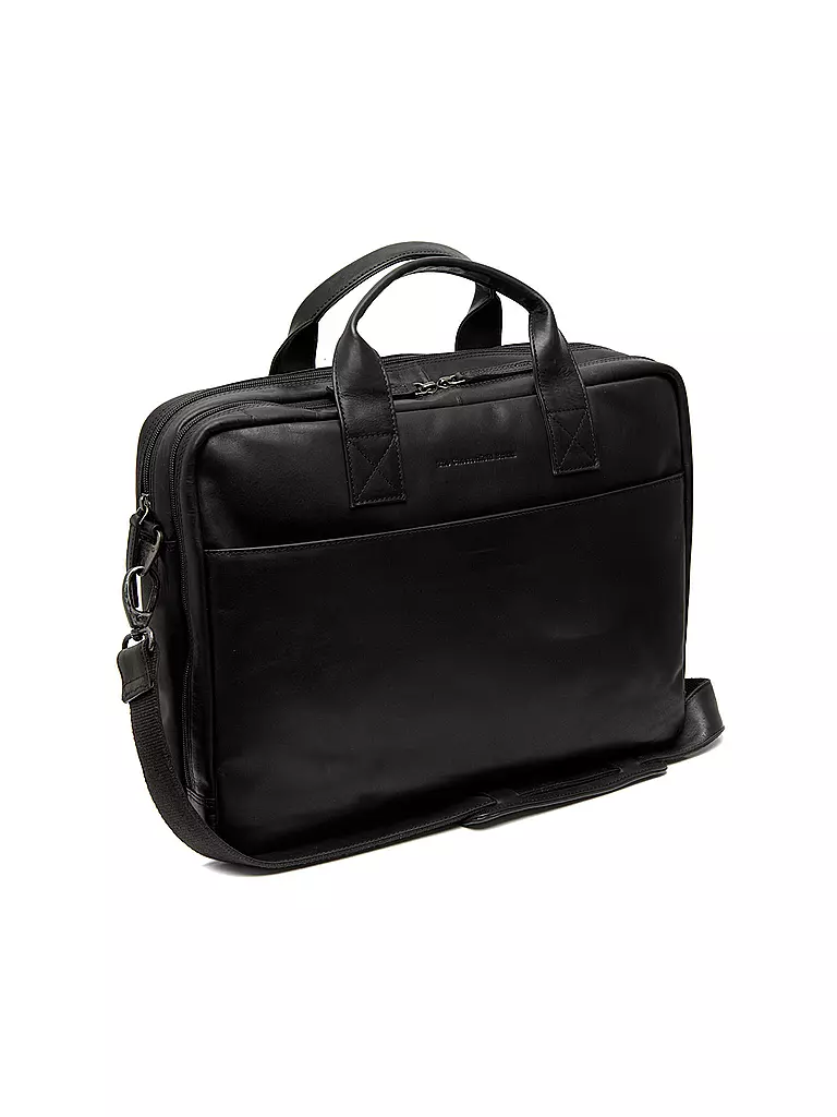 CHESTERFIELD | Ledertasche - Laptoptasche FRAZER | schwarz