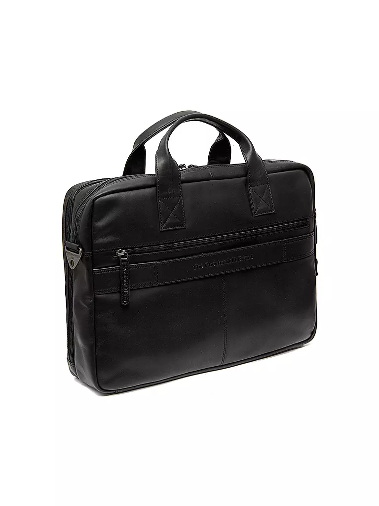 CHESTERFIELD | Ledertasche - Laptoptasche FRAZER | schwarz