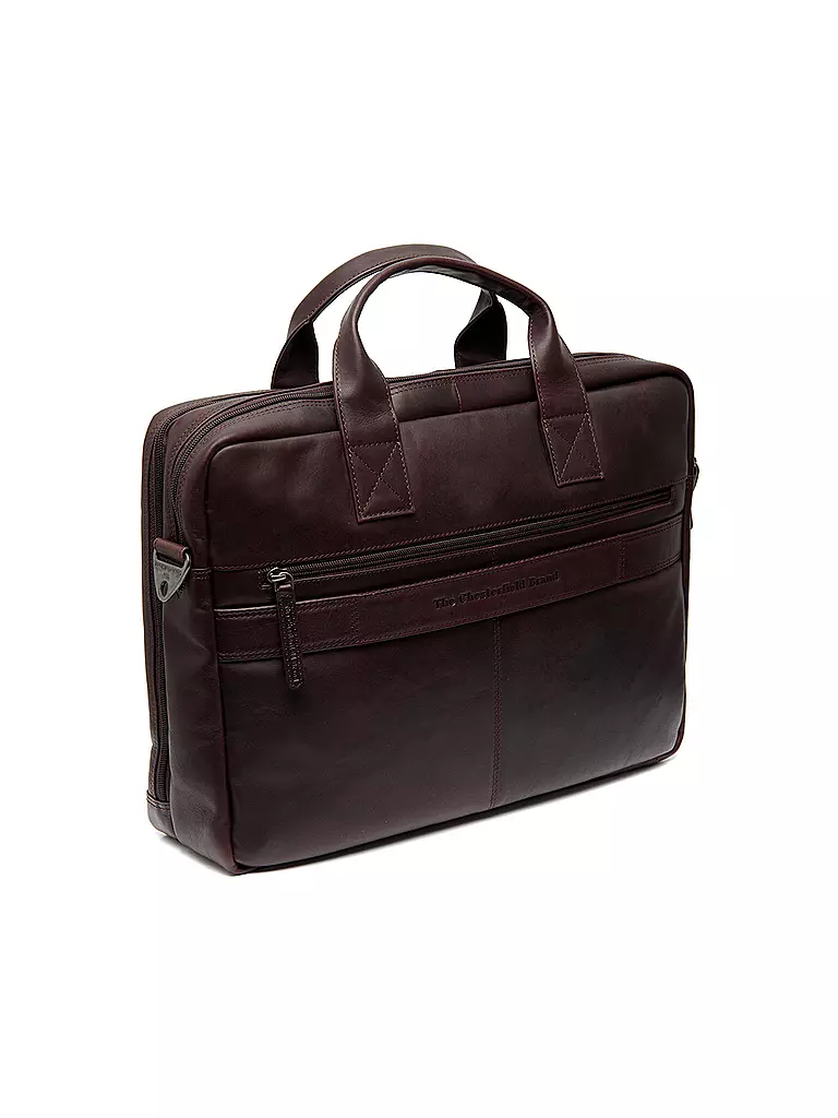 CHESTERFIELD | Ledertasche - Laptoptasche FRAZER | camel