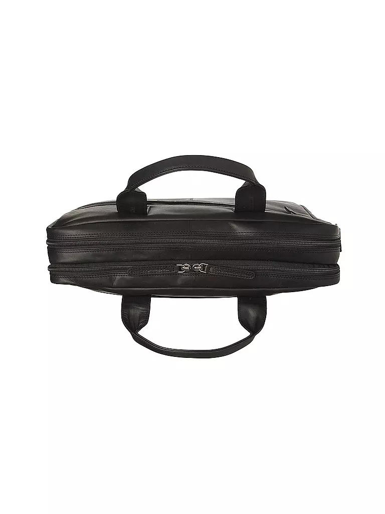 CHESTERFIELD | Ledertasche - Laptoptasche FRAZER | schwarz