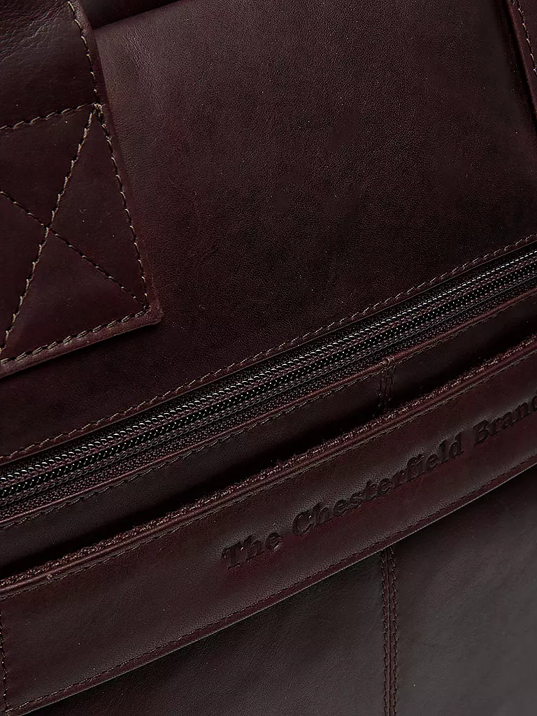 CHESTERFIELD | Ledertasche - Laptoptasche FRAZER | camel