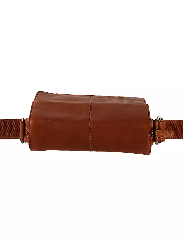CHESTERFIELD | Ledertasche - Umhängetasche REMY | schwarz