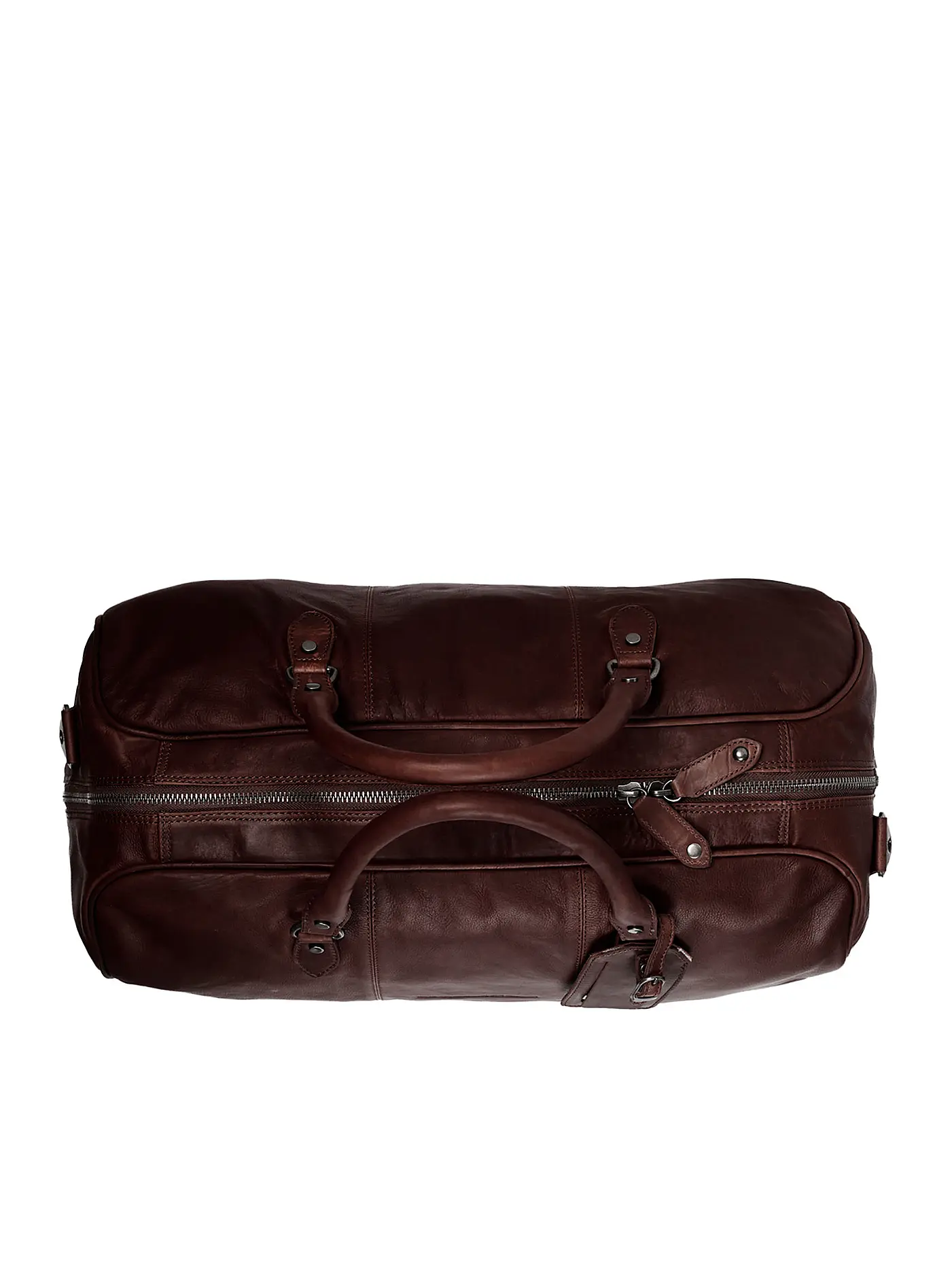 CHESTERFIELD | Ledertasche - Weekender WILLIAM | braun
