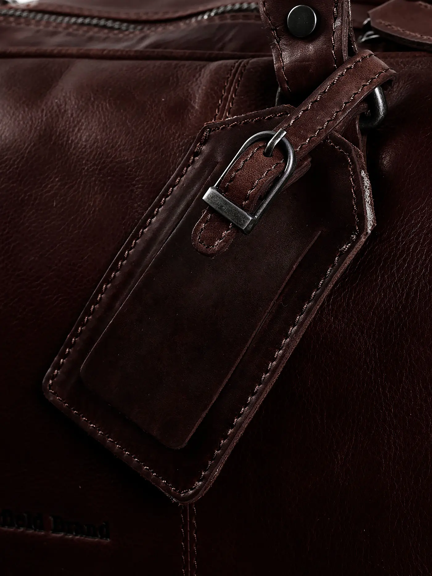 CHESTERFIELD | Ledertasche - Weekender WILLIAM | braun