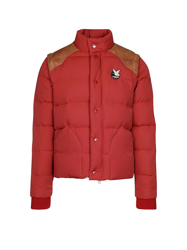 CHEVIGNON | Daunenjacke/Daunengilet  2 in 1  | rot