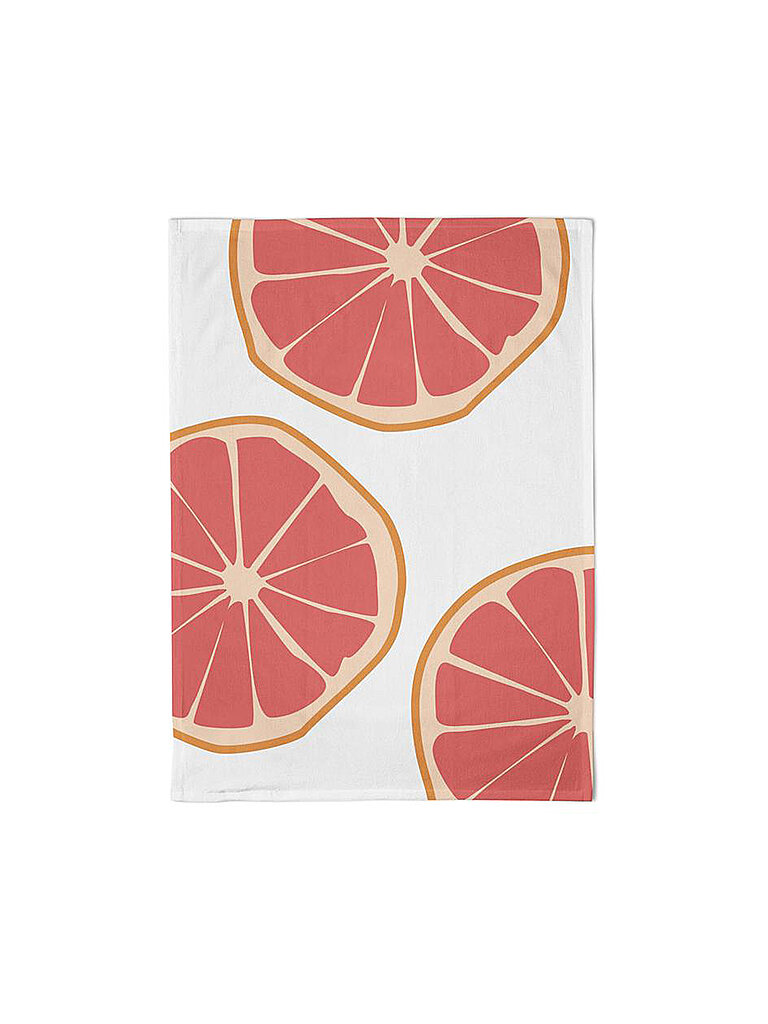 CHIC.MIC Geschirrtuch Organic Kitchen Towel 50x70cm Grapefruit bunt