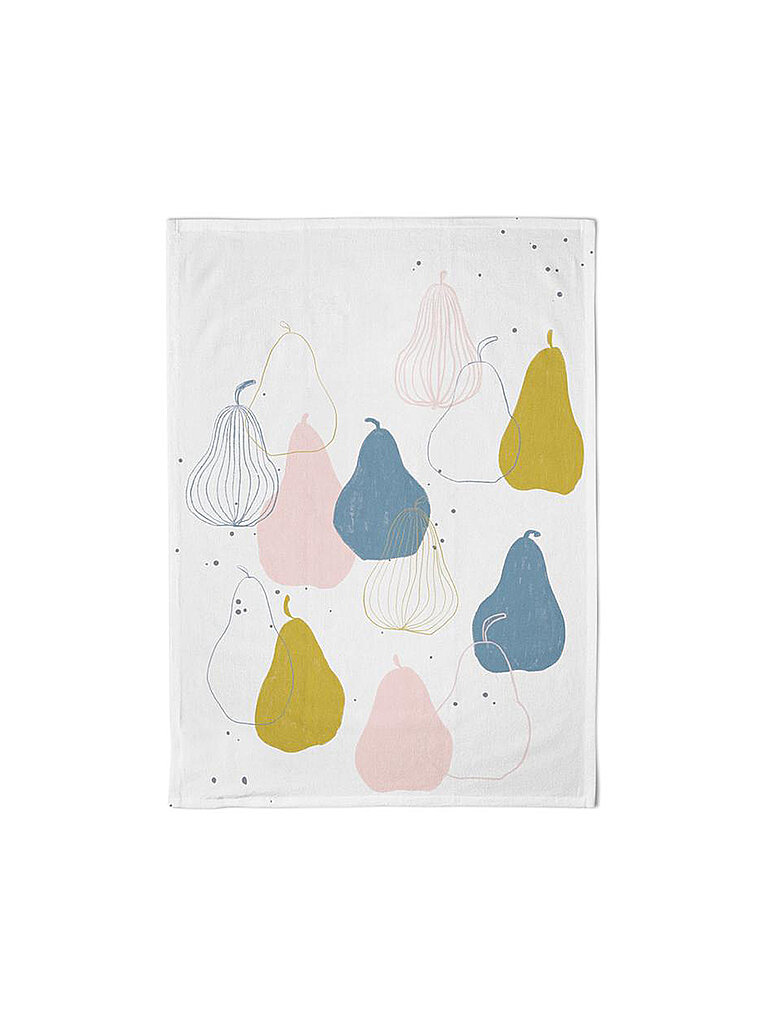 CHIC.MIC Geschirrtuch Organic Kitchen Towel 50x70cm Pears bunt