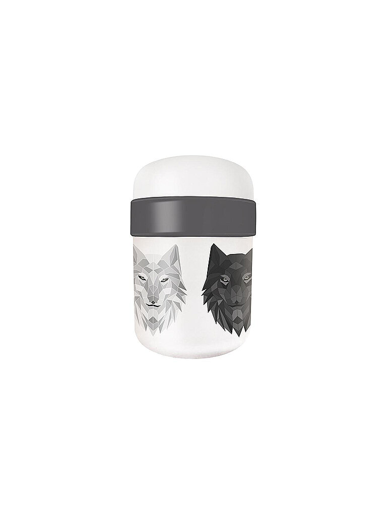 CHIC.MIC Lunchpot Bioloco Plant 0,5l/0,2l Wolf bunt