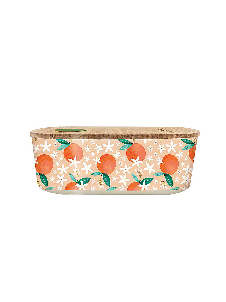 CHIC.MIC Frischhaltedose Bioloco Lunchbox Plant Oranges bunt