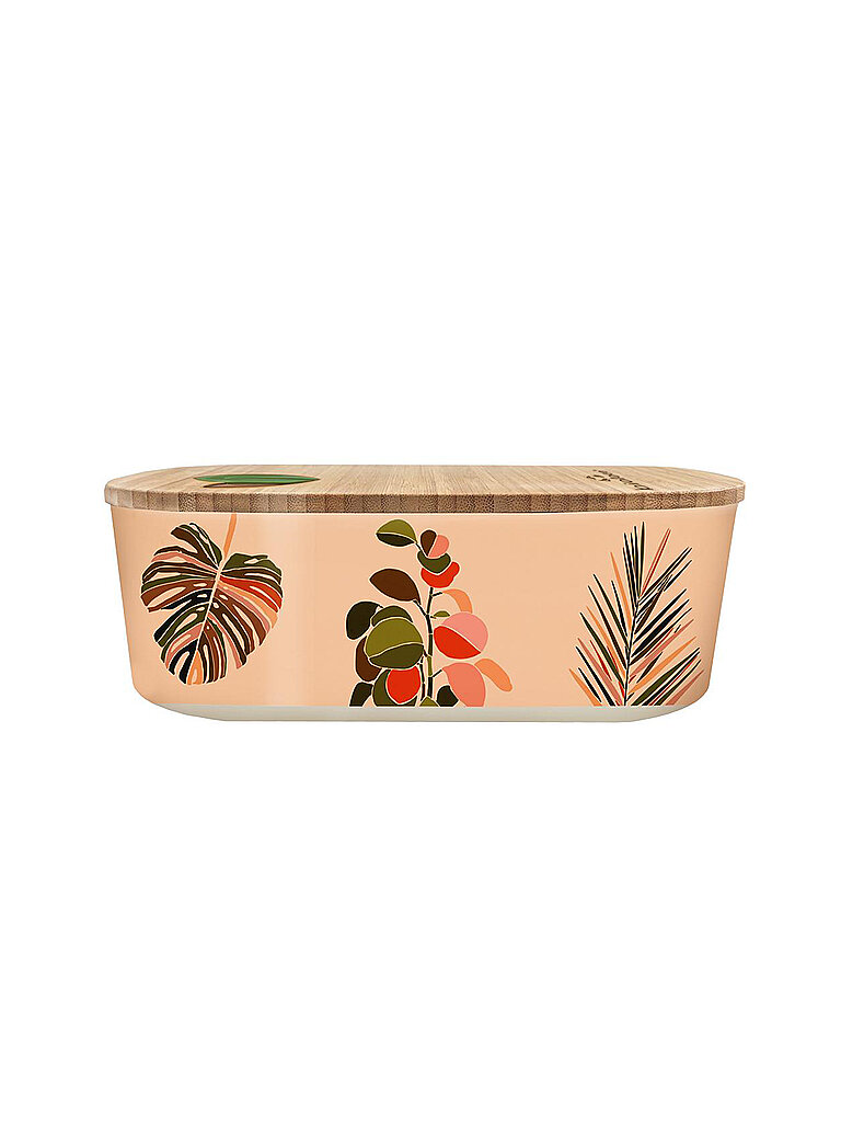 CHIC.MIC Frischhaltedose Bioloco Lunchbox Plant Colorful Leaves bunt