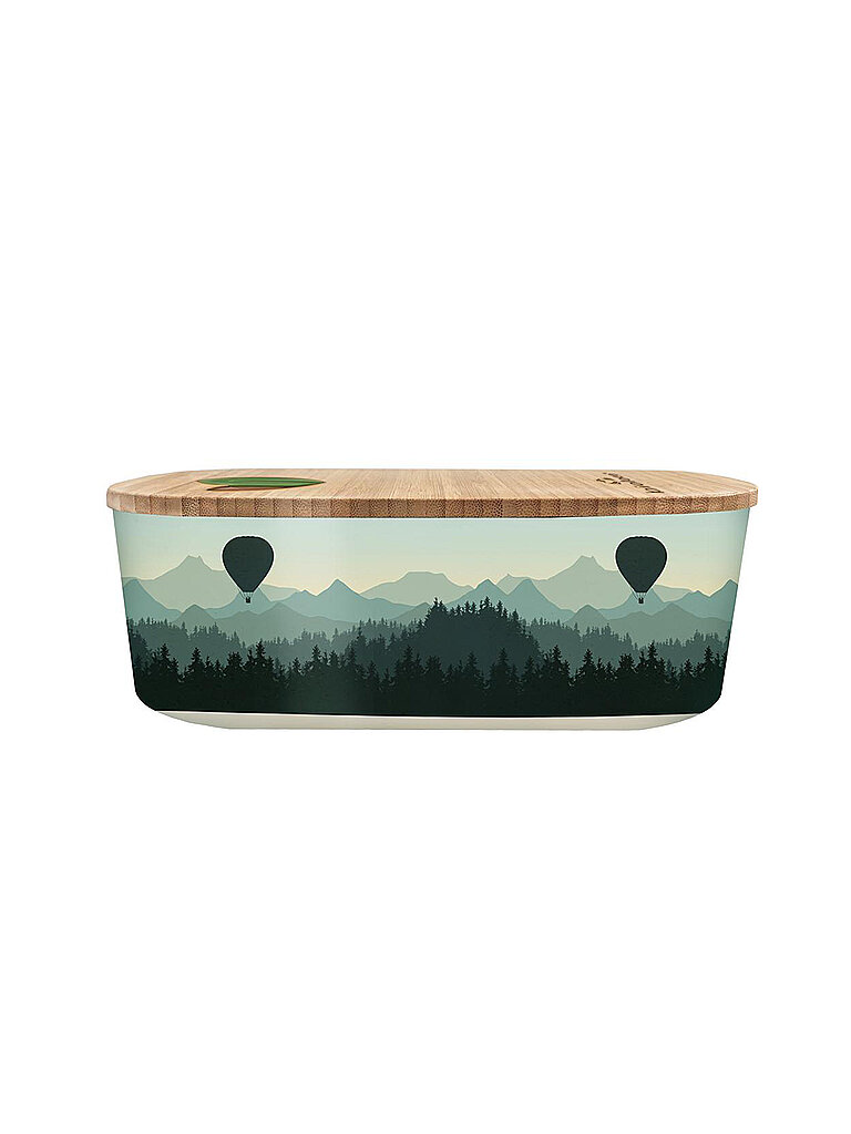 CHIC.MIC Frischhaltedose Bioloco Lunchbox Plant Air Balloon Valley bunt