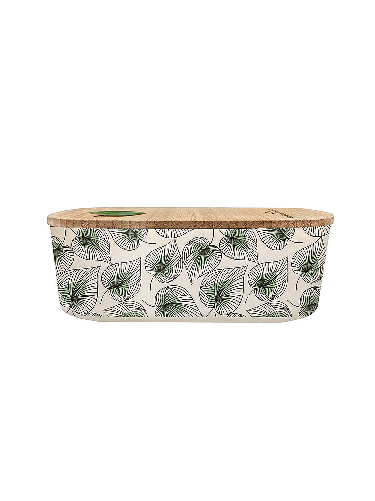 CHIC.MIC Frischhaltedose Bioloco Lunchbox Plant Line Art Leaves bunt