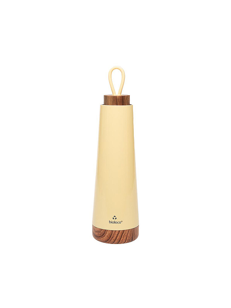 CHIC.MIC Isoflasche Loop Bioloco 0,5l Pastel Yellow gelb