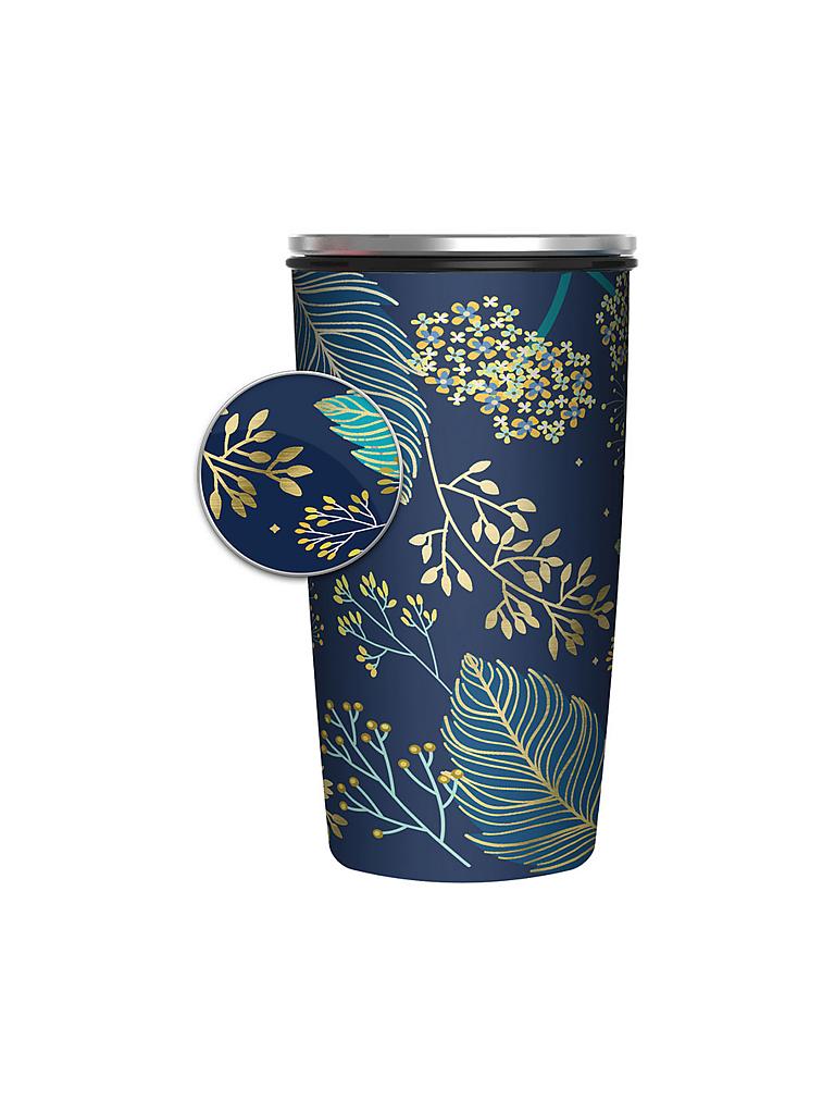 CHIC.MIC | Bamboo Slide Cup "Golden Leave" 420ml | bunt
