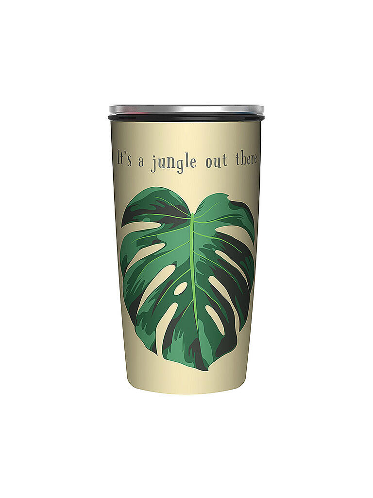 CHIC.MIC | Bamboo Slide Cup "Jungle out there" 420ml | bunt