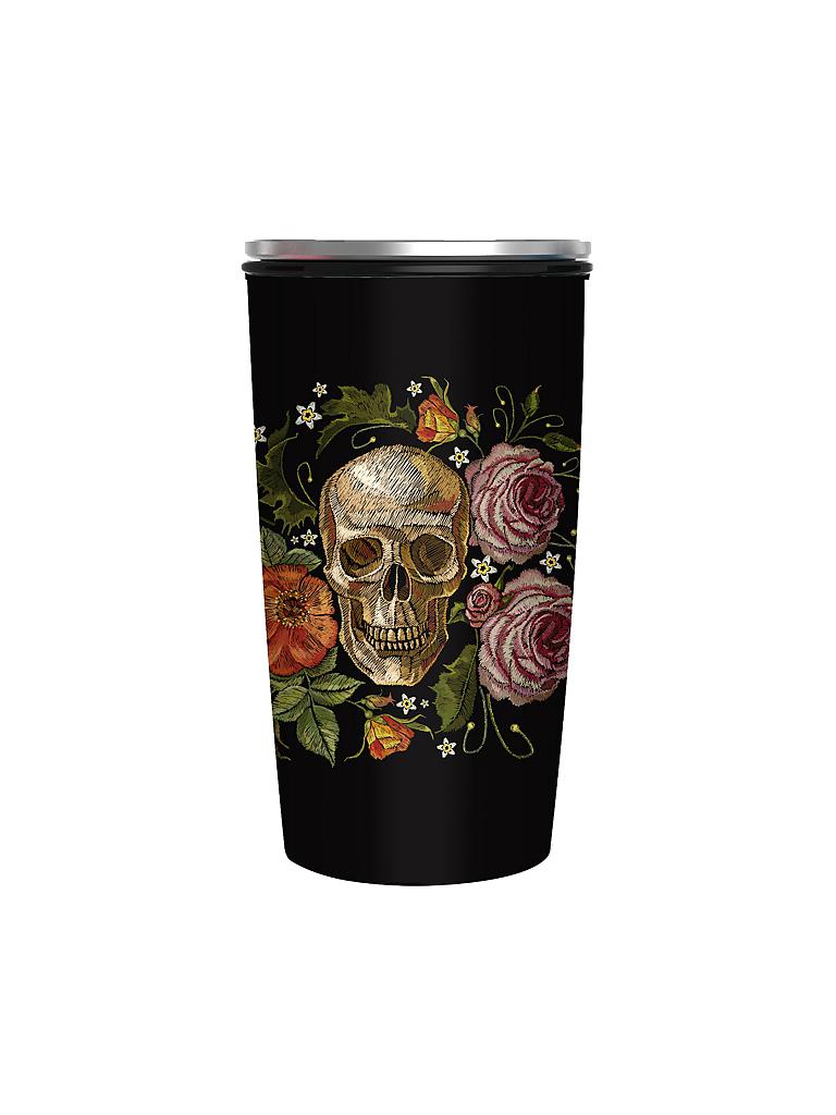 CHIC.MIC | Bamboo-Slide-Cup 400ml (Skull) | bunt