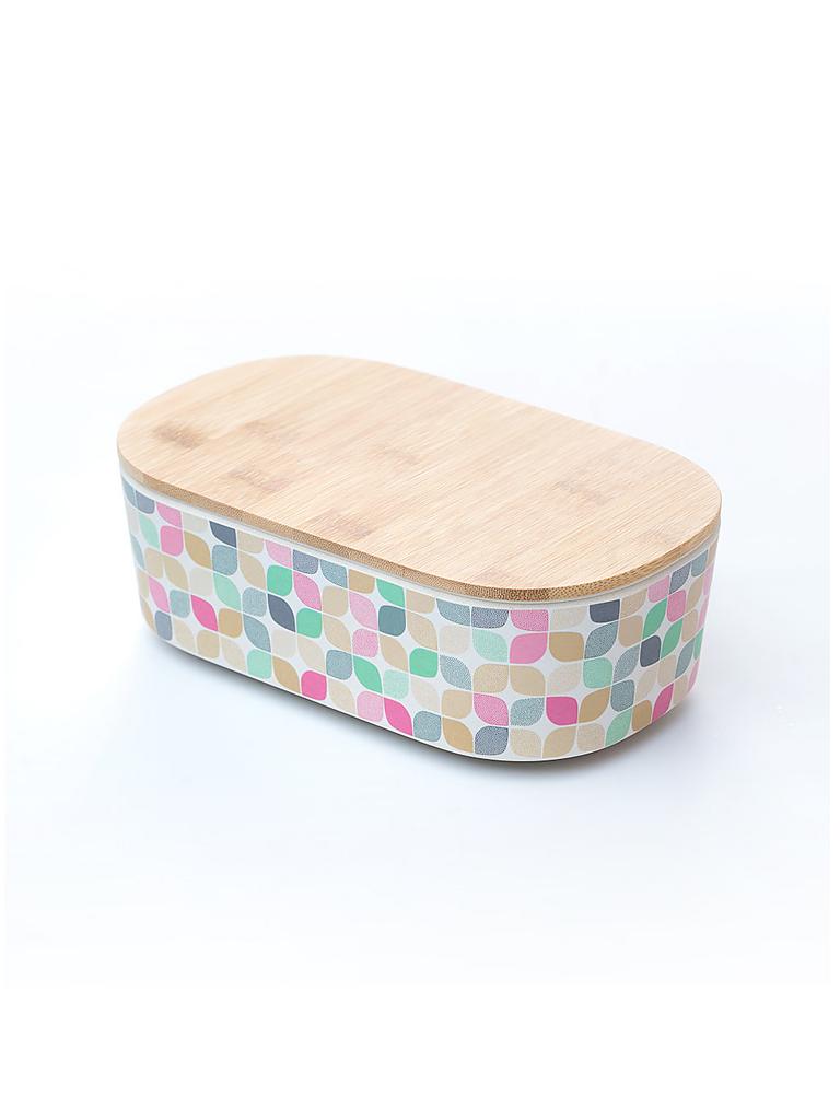 CHIC.MIC | Frischhaltedose - Lunchbox Deluxe "Bright Modern Pattern" | bunt