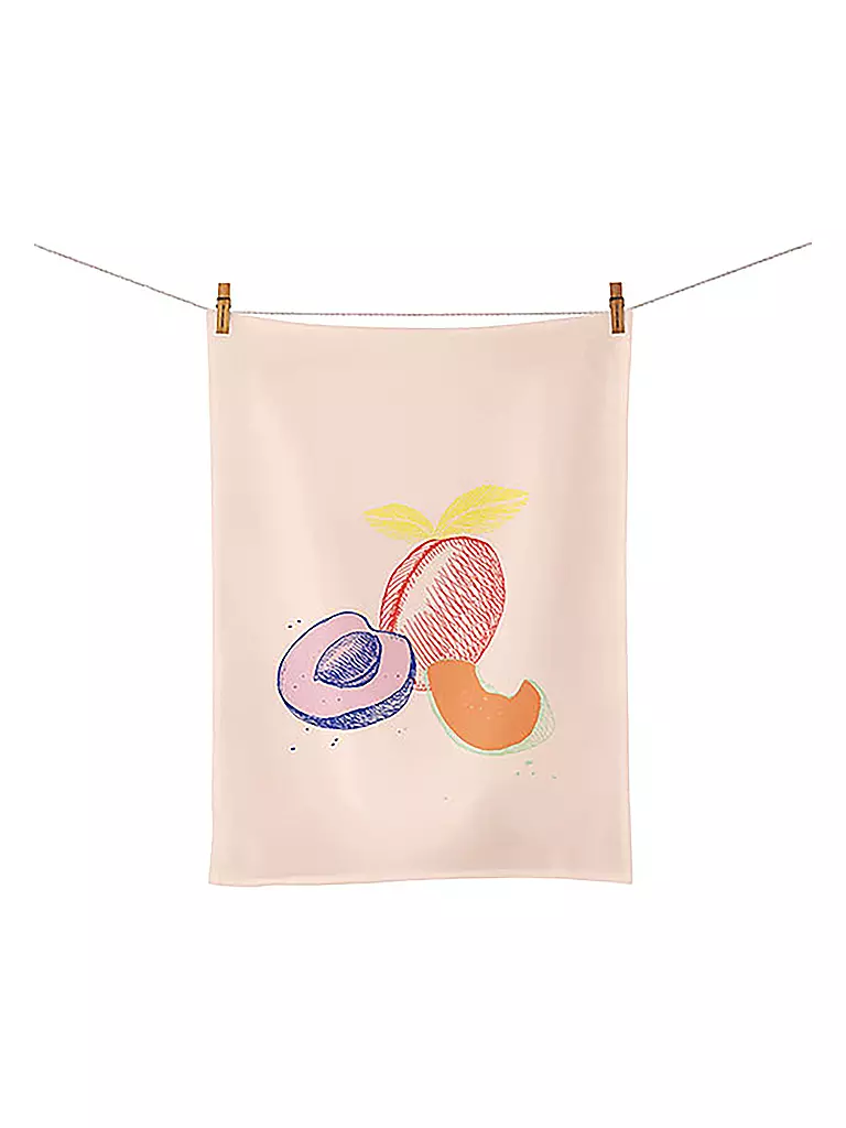 CHIC.MIC | Geschirrtuch 50x70cm Apricot | rosa