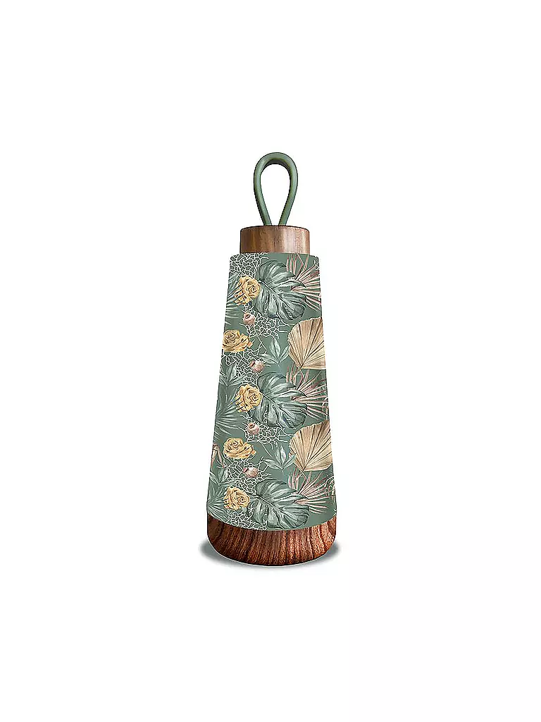 CHIC.MIC | Isolierflasche - Thermosflasche Loop Bioloco 0,35l Dried Leaves | bunt