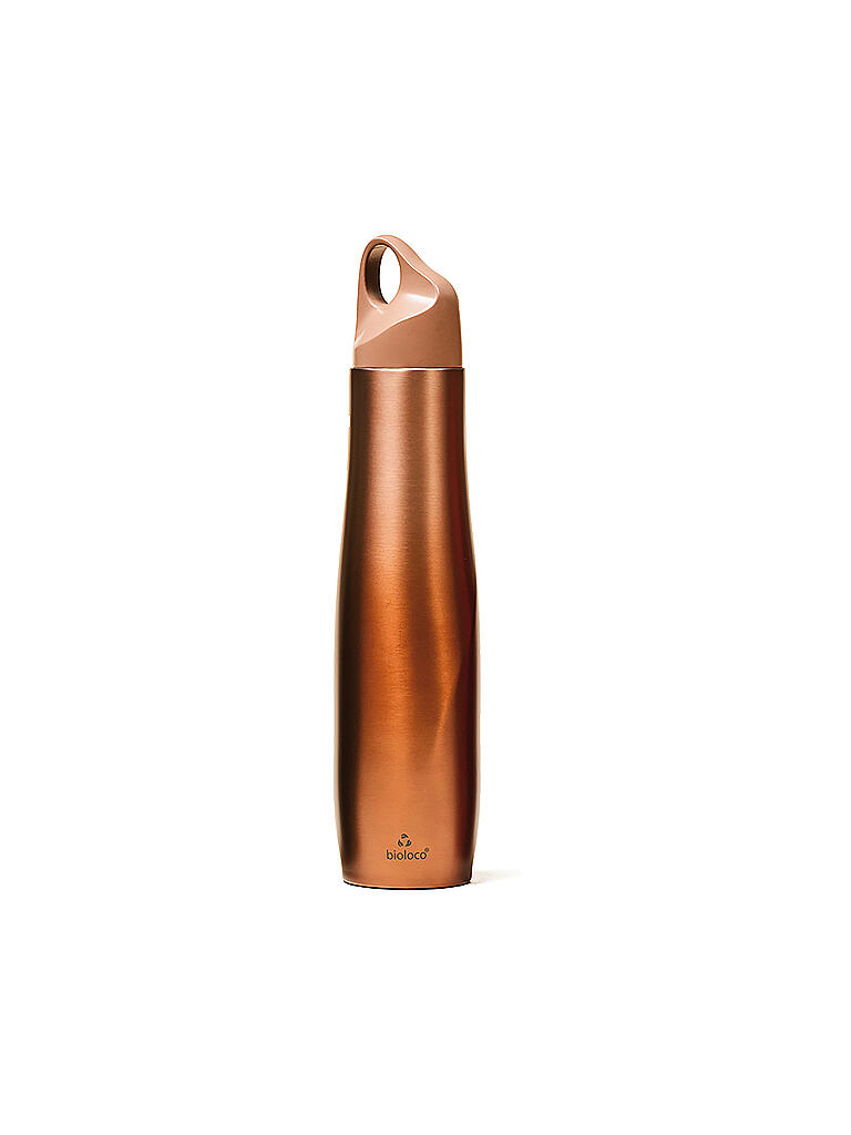 CHIC.MIC | Isolierflasche bioloco the curve 420ml Brass/Messing | kupfer