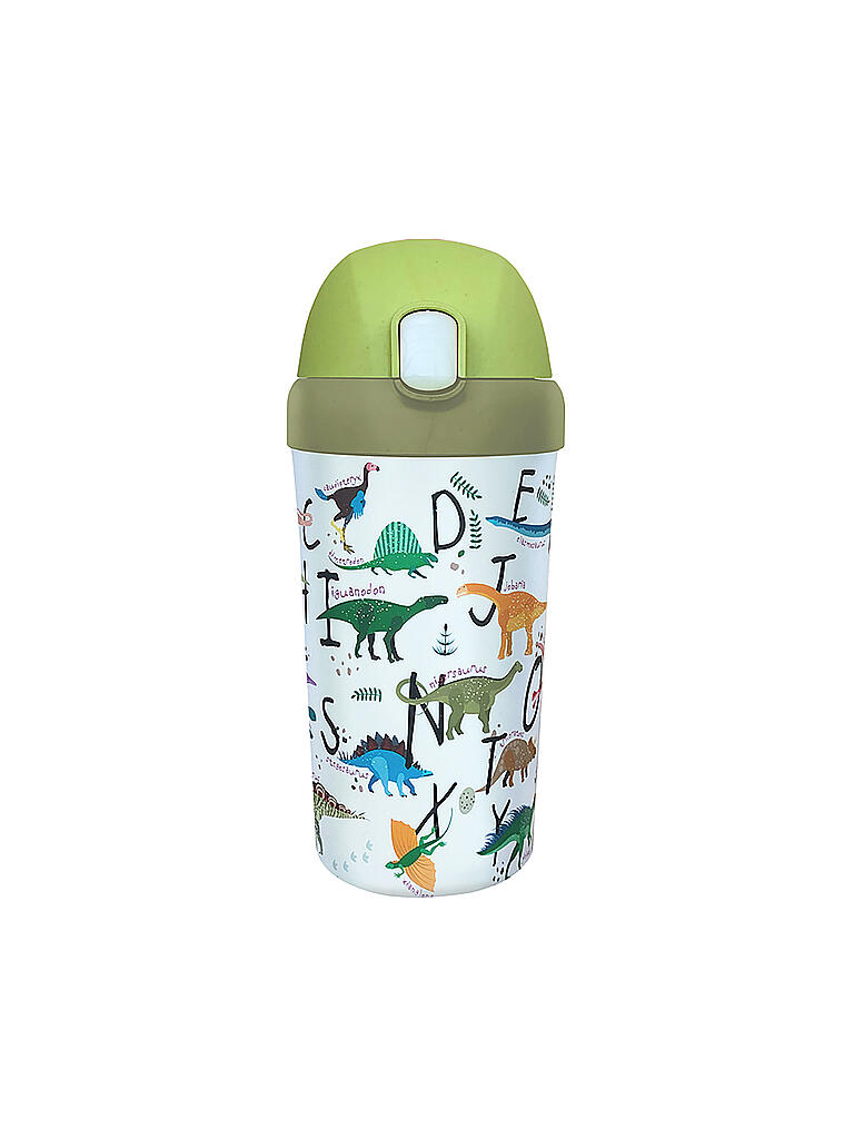 CHIC.MIC | Kinder Trinkbecher Cup bioloco plant 400ml Dinosaurs | bunt