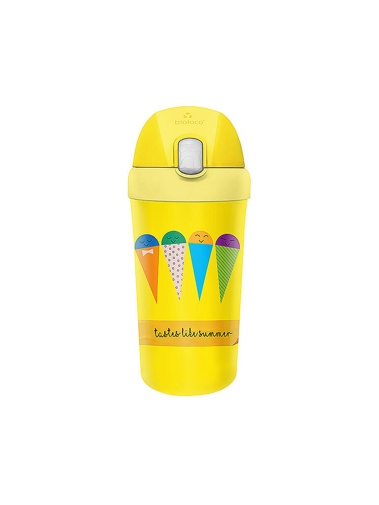 CHIC.MIC | Kinder Trinkbecher Cup bioloco plant 400ml Taste like Summer | bunt