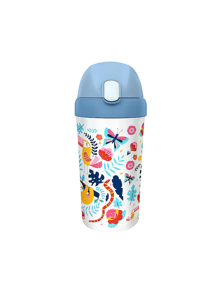 CHIC.MIC | Kinder Trinkbecher Cup bioloco plant 400ml Tropical | bunt