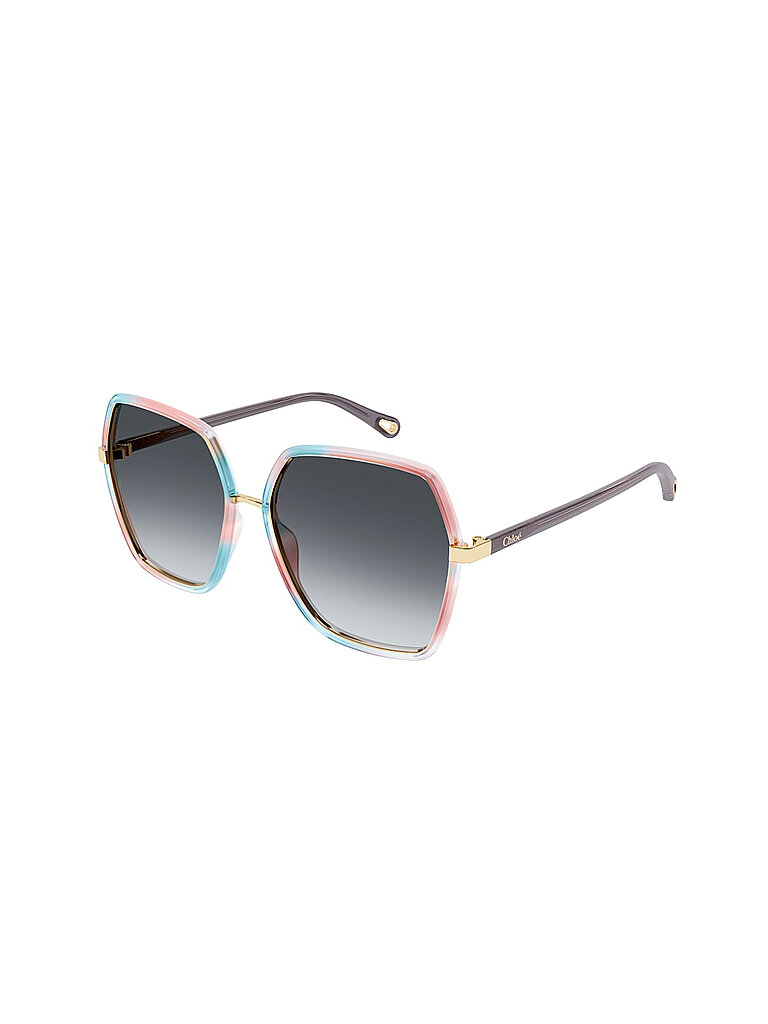 Chloé Damen Chloé CH0262S 001 Sonnenbrillen Bio-Injekt Havanna Grau Quadratisch