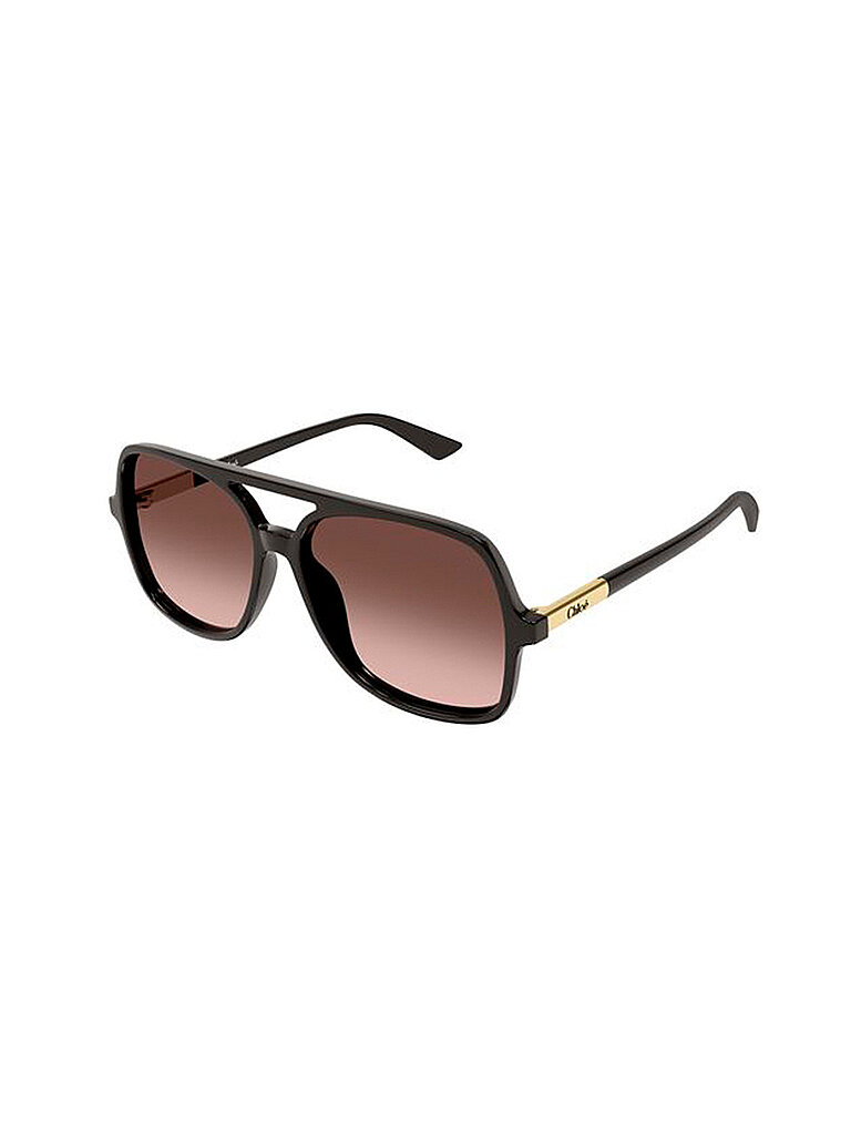 Chloé Damen Chloé CH0364S 004 Sonnenbrillen Acetat Grau Kupfer Pilot