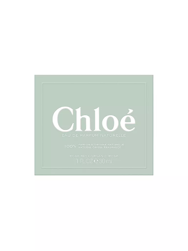 CHLOE | Chloé  Eau de Parfum Naturelle 30ml | keine Farbe