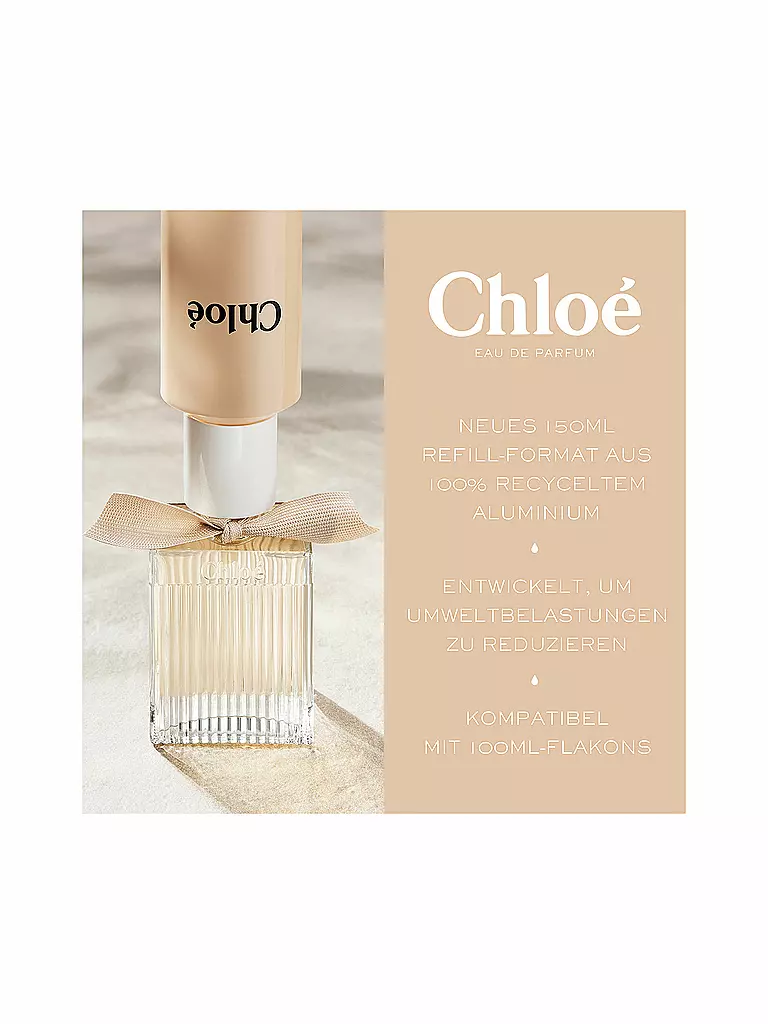 CHLOE | Eau de Parfum Spray Refillable 100ml | keine Farbe