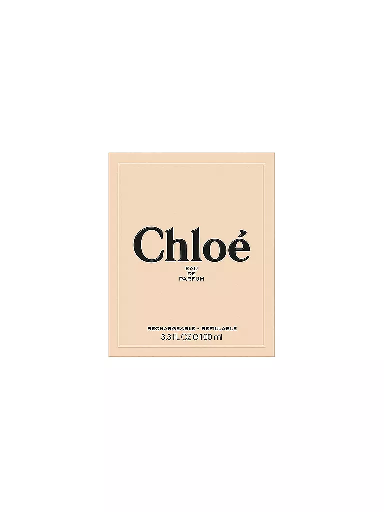 CHLOE | Eau de Parfum Spray Refillable 100ml | keine Farbe