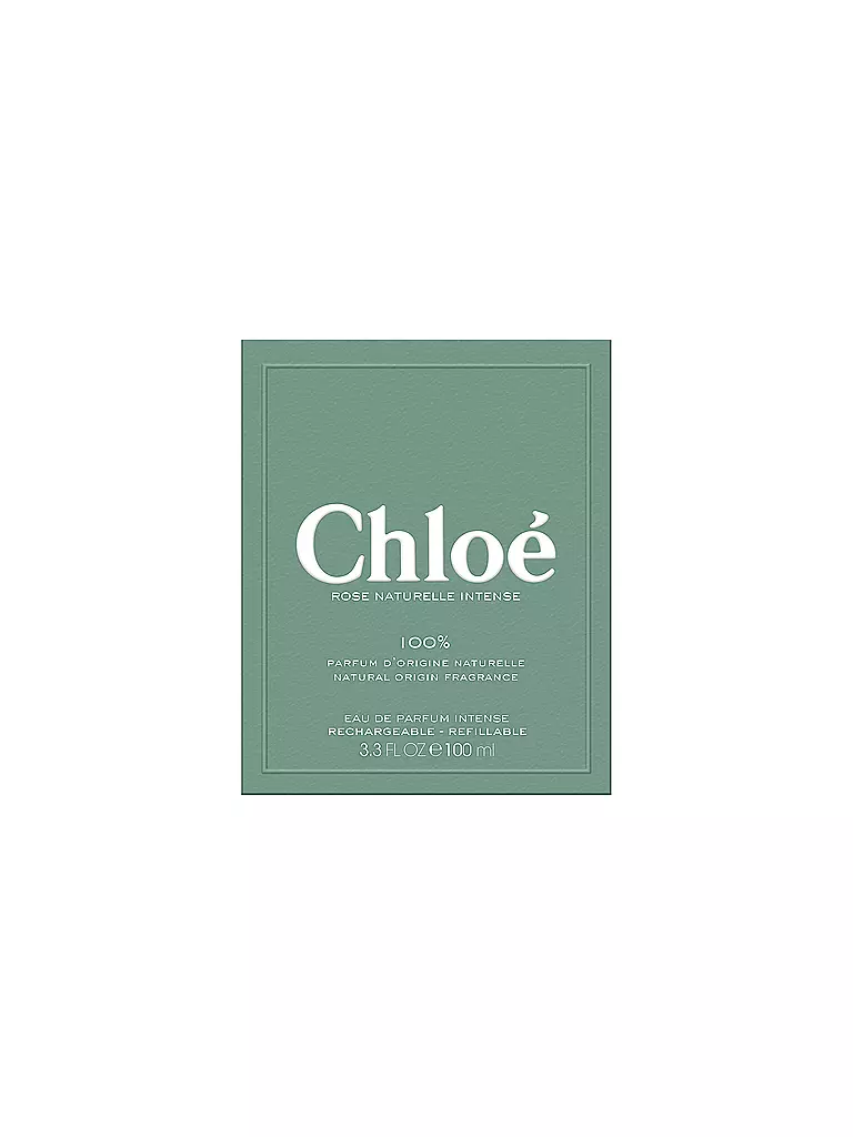 CHLOE | Rose Naturelle Intense Eau de Parfum 100ml | keine Farbe
