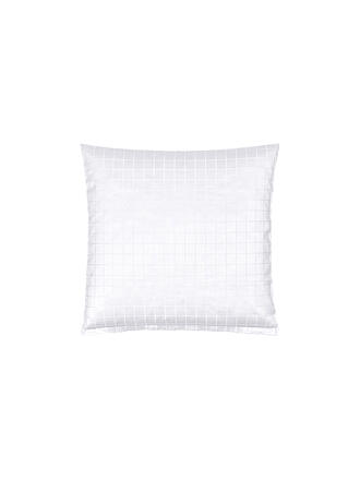 CHRISTIAN FISCHBACHER | Satin Kissenbezug 70x90cm TIMES SQUARE Weiss 