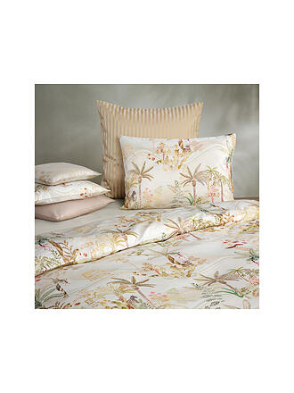 CHRISTIAN FISCHBACHER | Satin Kissenbezug 140x200cm OASIS Creme 