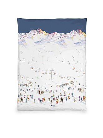 CHRISTIAN FISCHBACHER | Satin Deckenbezug SKI 140x200  Weiss