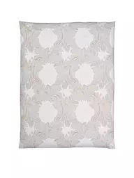 CHRISTIAN FISCHBACHER | Jacquard Deckenbezug GRACE 140x200cm Ivory | hellgrau