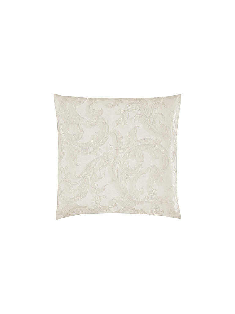 CHRISTIAN FISCHBACHER | Jacquard Kissenbezug 70x90cm Rocaille Beige | beige