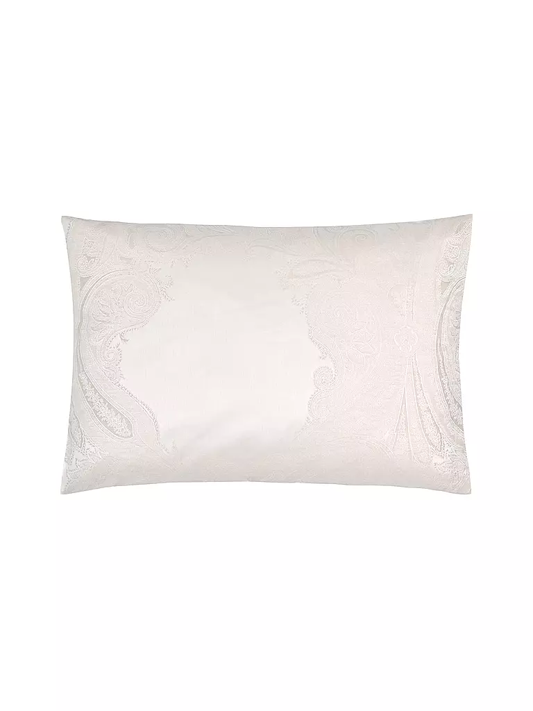CHRISTIAN FISCHBACHER | Jacquard Kissenbezug GRACE 70x90cm Ivory | beige