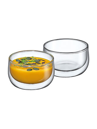 CILIO | Dessertschale VERONA 2x0,4l Borosilikat Klar
