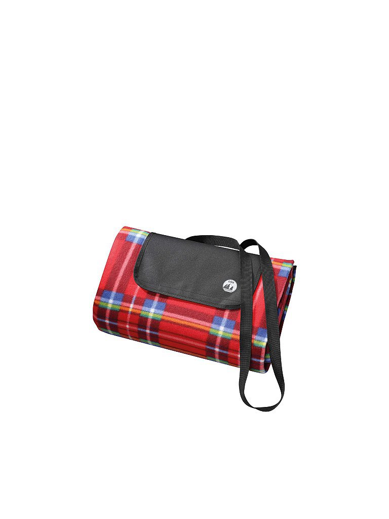 CILIO Picknickdecke Beach 200x200cm (Rot) rot