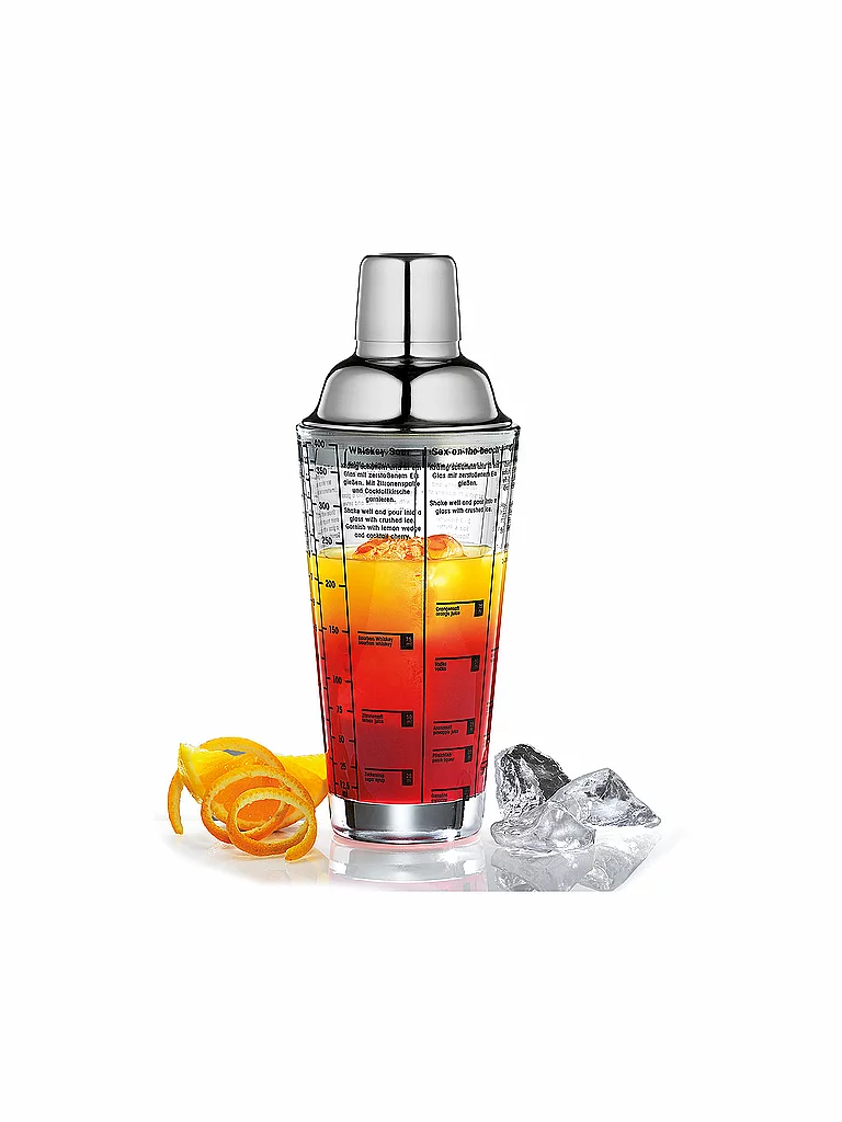 CILIO Cocktail Bar Set COSMOPOLITAN 5tlg silber