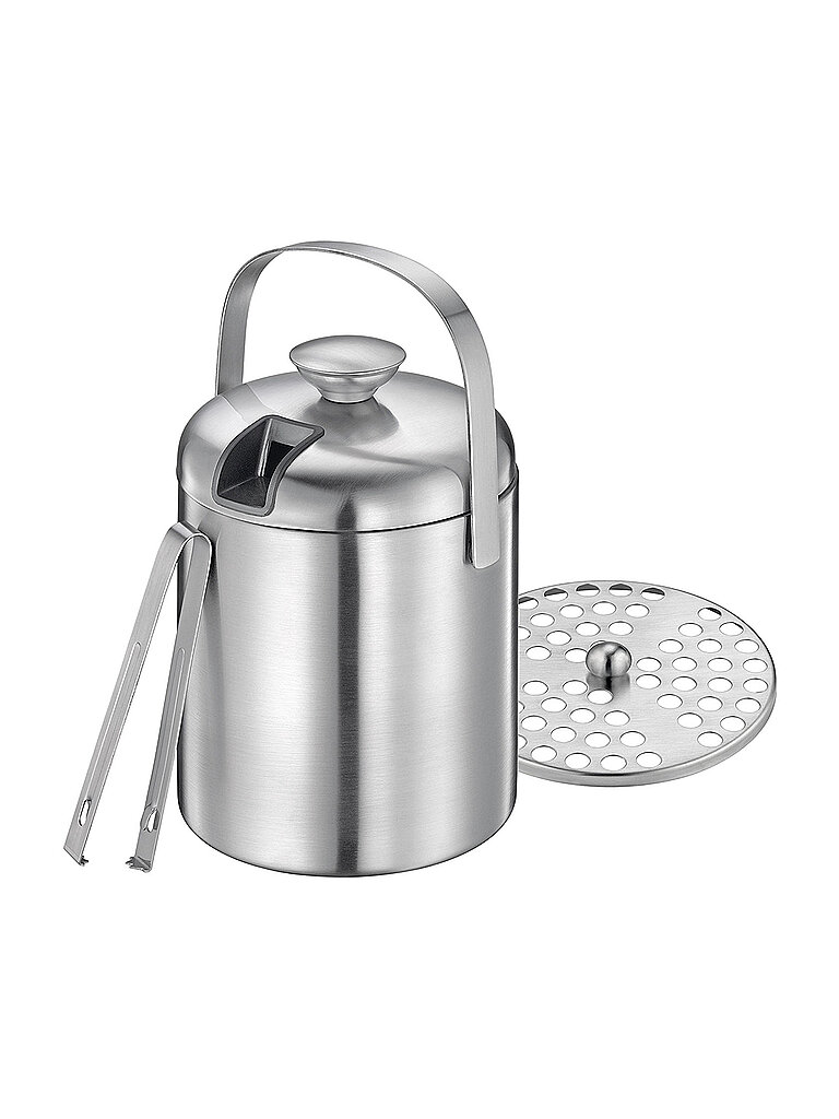 CILIO Eiseimer FREDDO 1,3l Edelstahl silber
